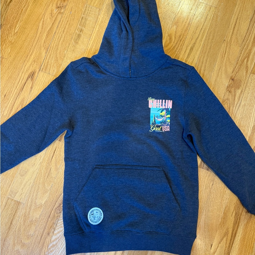 Kids Navy Blue Hoodie